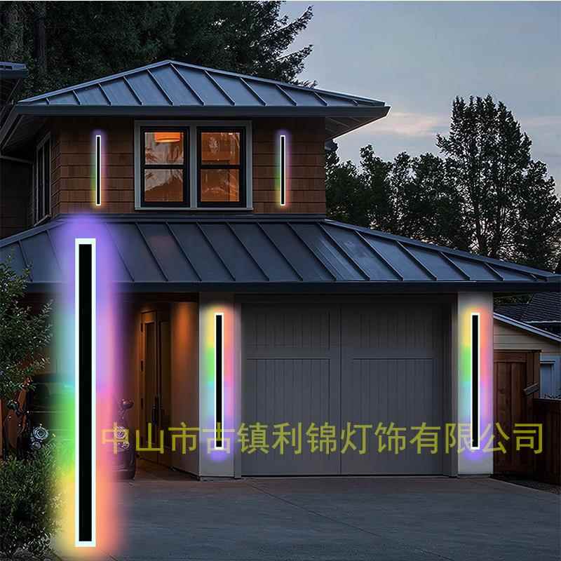 户外R防壁灯l水ed灯线长条灯工程洗墙9051-幻灯幻彩GB壁灯条灯室
