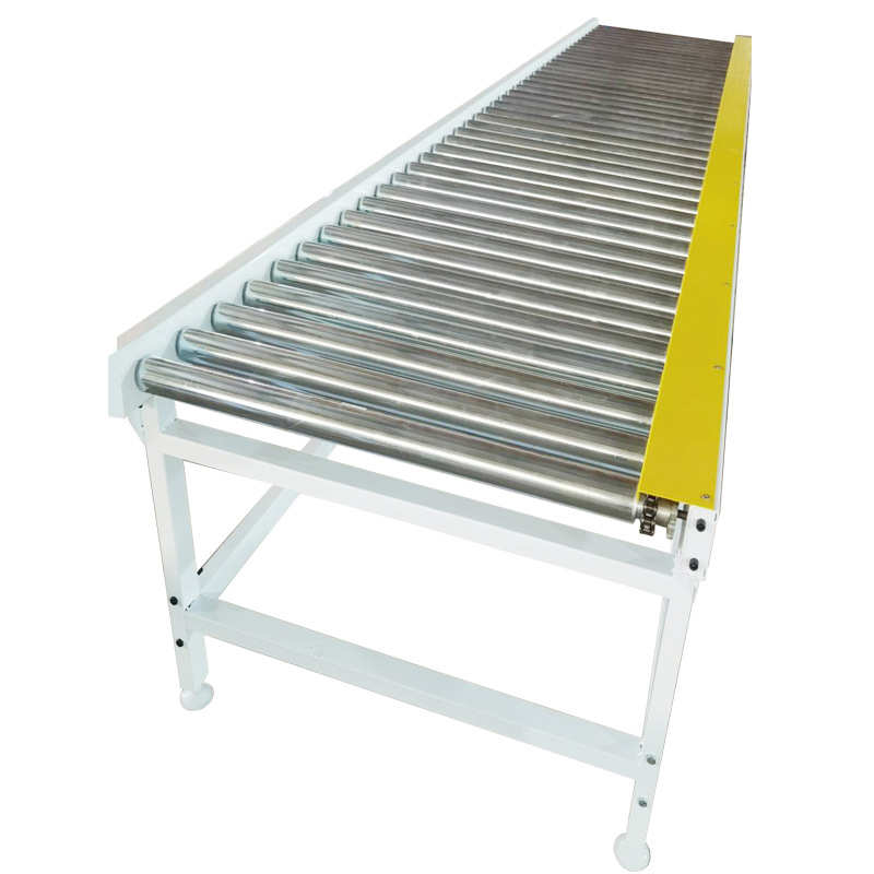 滚筒输送机可移动输送卸货搬运转弯伸缩不锈钢滚筒输送机流水线