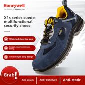 劳动保护鞋 夏季 透气防摔防刺穿防静电工地男焊 男士 霍尼韦尔安全鞋