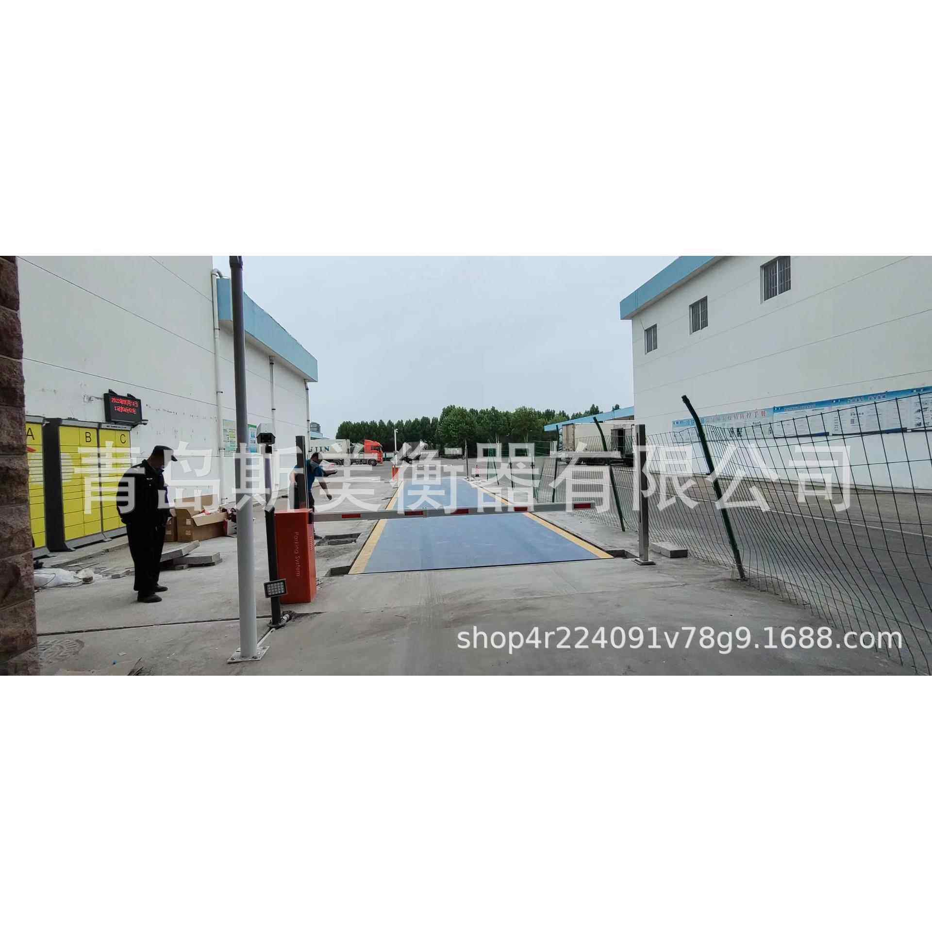 山西大同无人值守地磅称重系统车辆自动识别监控系统操作简单
