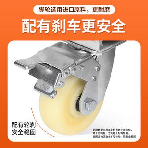 折式物流台车物流推车移动式PBF叠物料手推仓车库分拣车快递装笼