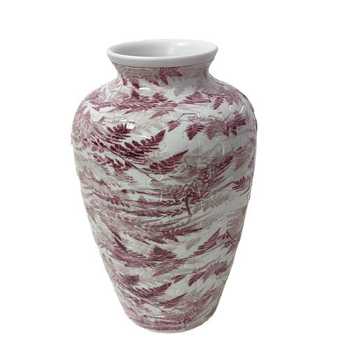 3D立体拼图花瓶积木摆件居家装饰品青花瓷花瓶客厅办公桌插花摆件