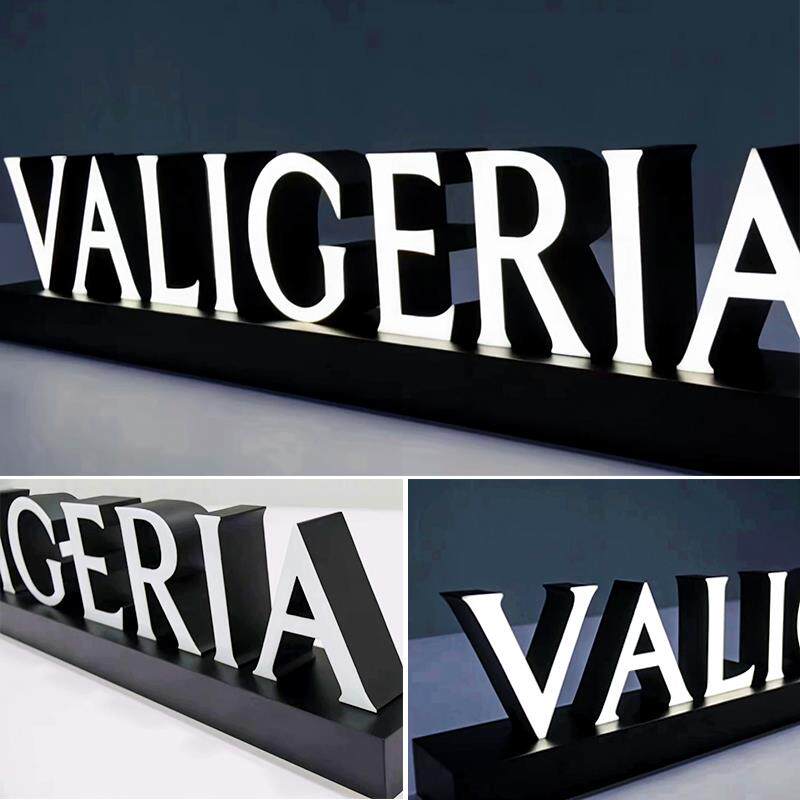 发光字招牌亚克力店铺门头广告牌led灯户外广告字迷你字