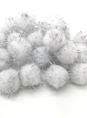50pcs 15mm 25mm Colorful Pompoms for Dolls Garment Handmade