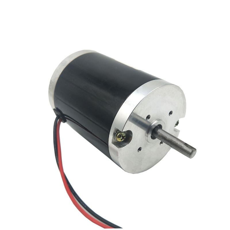 12V-230V微型直式直流电机大功率大力矩马达发电机钢管空气净化