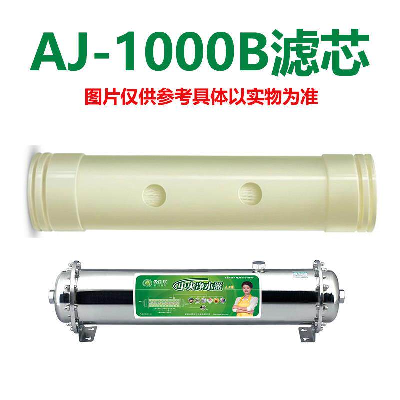 爱佳尔净水器AJ-1000B滤芯家用厨房直饮不锈钢超滤膜过滤机厨下