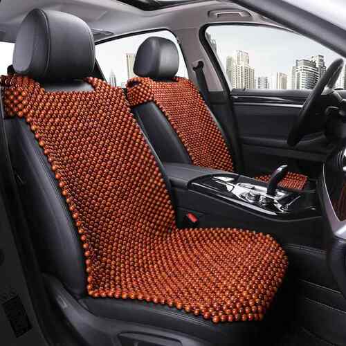 X夏B160季透气四汽车木珠坐垫凉无靠背座椅垫326单片珠子座垫季通