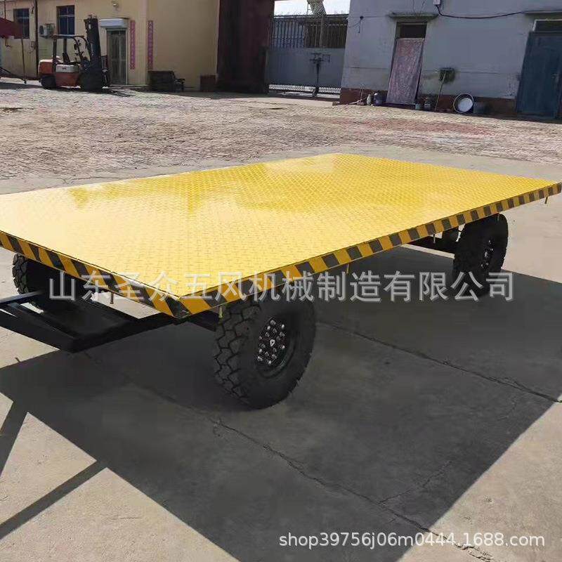 牵引各种物流平板规格型号厂房小车大物美价廉平板车载重周转尺寸
