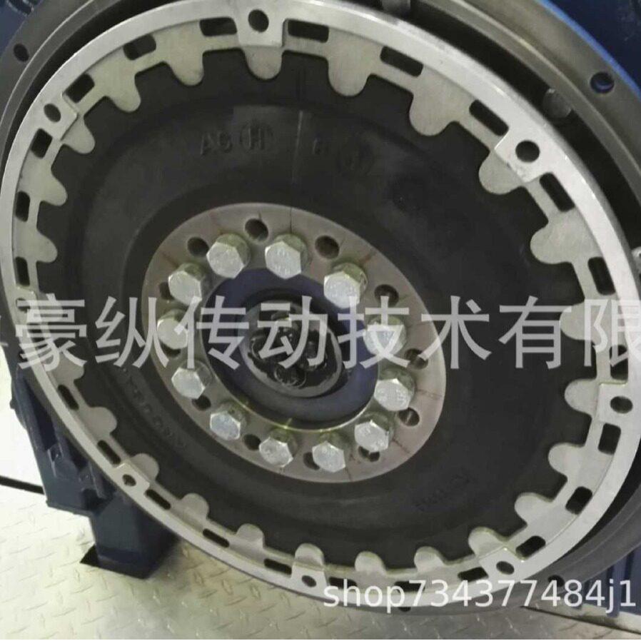 AC6.5法兰式S弹性联轴器伺服电机弹簧接头传动轴法兰盘大扭矩