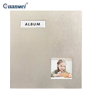 成长 宝宝粘album布photo相册儿童广diy影集美封面覆膜纪念自册