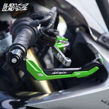 适用川崎NINJA400 500牛角护手忍者zx4r/rr zx6r防摔护弓改装件