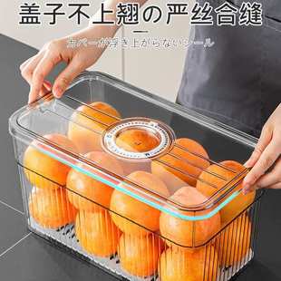 便捷冰箱收纳盒整理盒保鲜盒食品级蔬菜鸡蛋冷冻储物盒子 新款