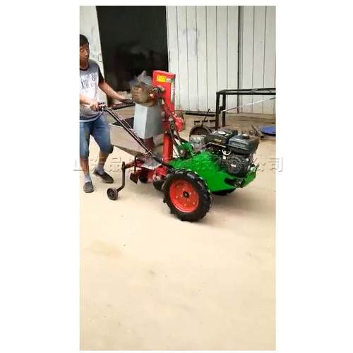 铃薯土推豆播种机GHN手推型马铃薯种机单人手式地马蛋播种植种植