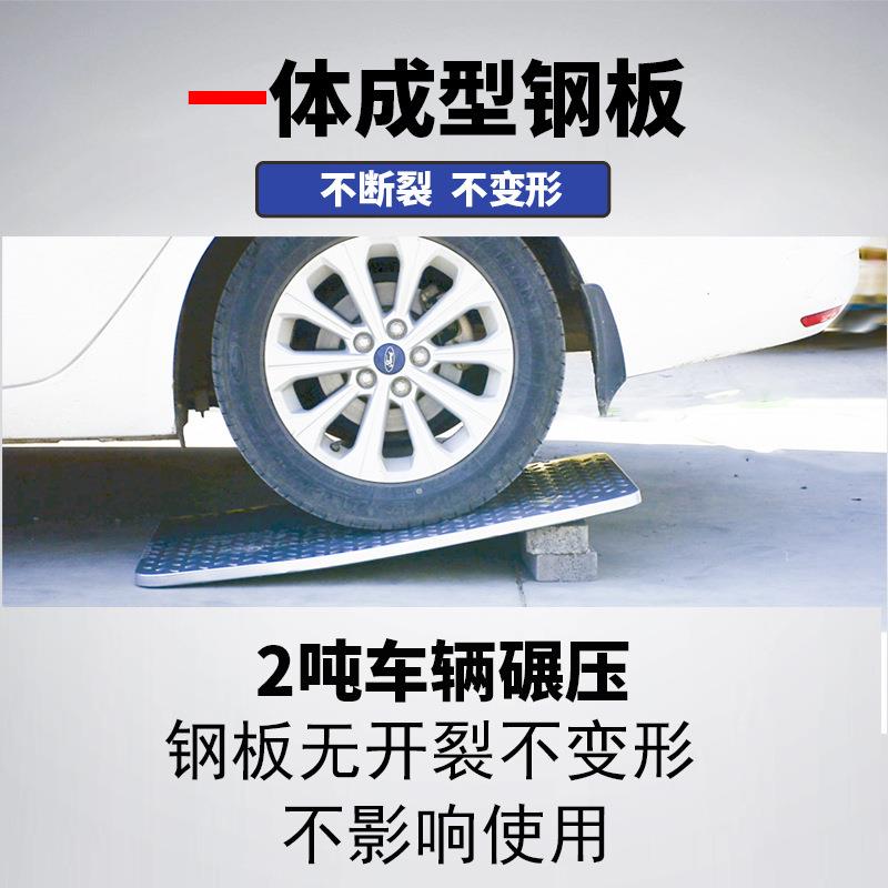 钢板手推小车拉497货平板车家用推车厚折叠加仓库搬型运重小拖车