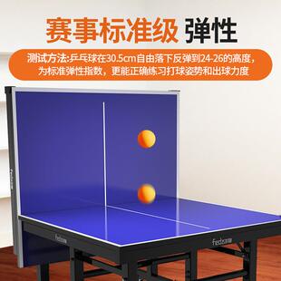 乒乓球子桌室内用可折叠移动男女家生考标准比试赛QZ-00乒乓球台