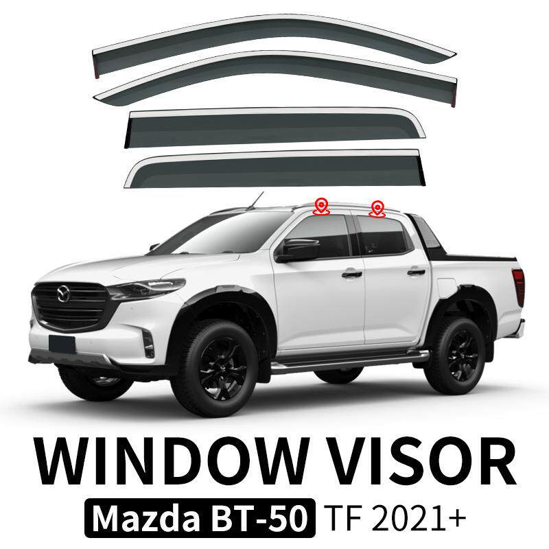 适用于马自达BT-50晴雨挡侧窗导流板MAZDABT-50Windowvisor