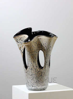 花瓶酒店琉璃样板间创意家居装饰裂变不规则中镂空艺术古风摆件