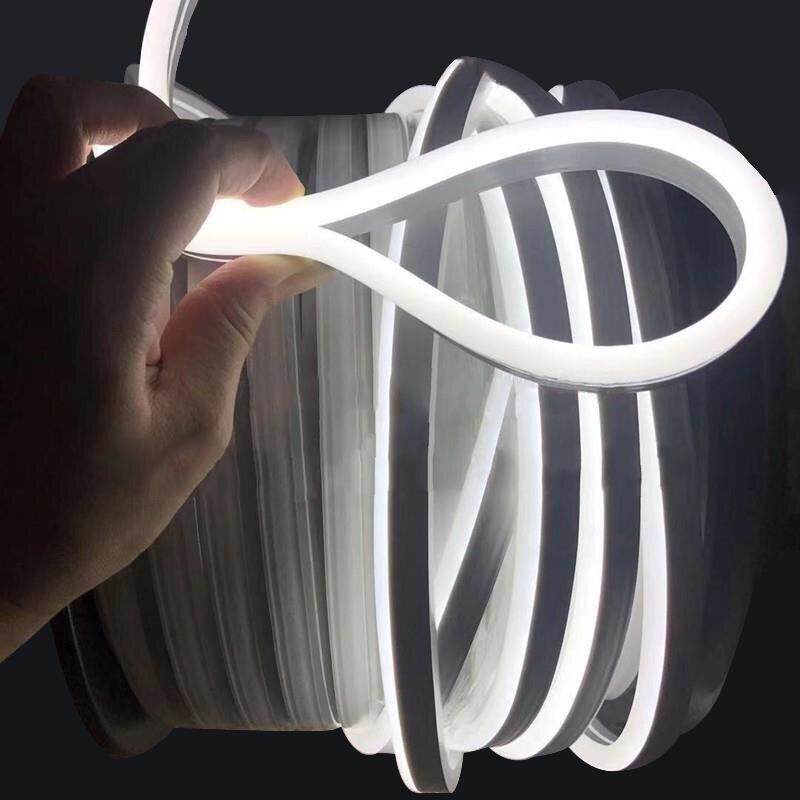 led12v 低压矽胶柔性灯带220V霓虹灯带广告户外防水软灯条 发光字