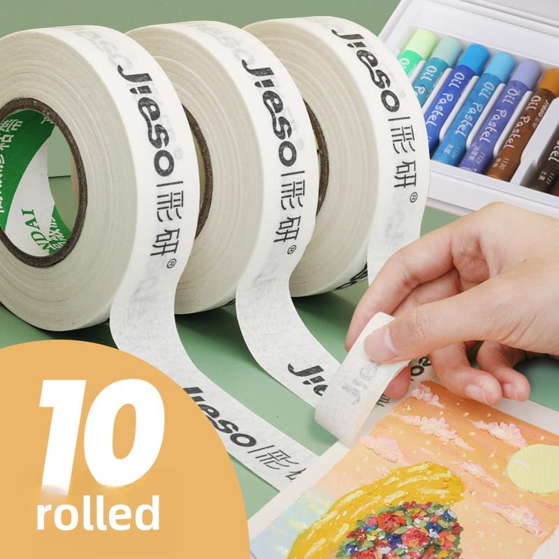 彩燕遮蔽带重彩油彩特殊带水彩低粘手撕无缝边空白画