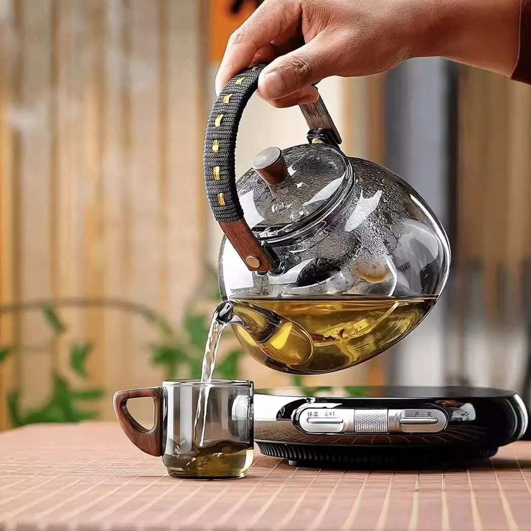 玻璃泡茶陶茶器煮家用电煮茶炉套装围炉小型壶烧水煮茶壶煮茶养生图片