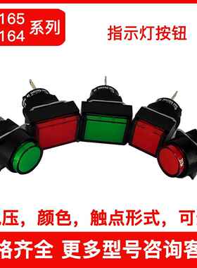 skze16mm按钮指示灯AH164 AH165-ZT ZS Z E3 H3G R