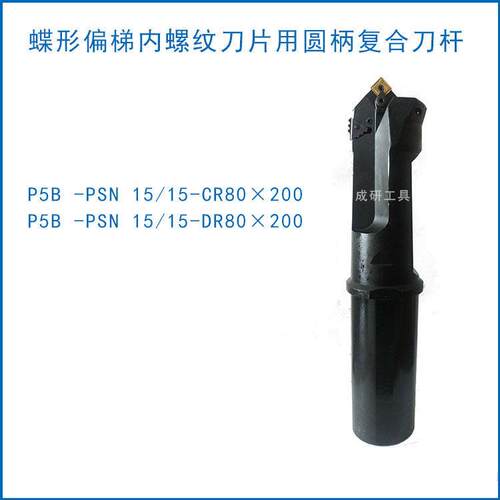 石油管螺纹梳刀刀杆数控刀杆P5B -PSN 15/15-DR80X200