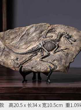 正品曼塔仿真恐龙饰王化石模型复工艺品标本摆设霸龙摆件办公室古