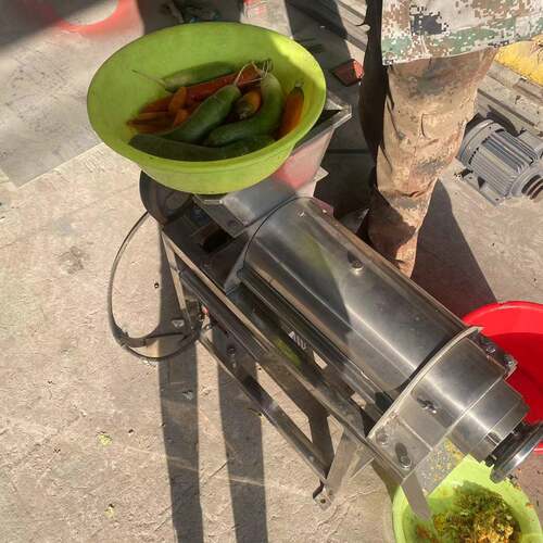 果蔬破碎榨汁机 厂家现货供应螺旋打汁机 水果螺旋榨汁设备