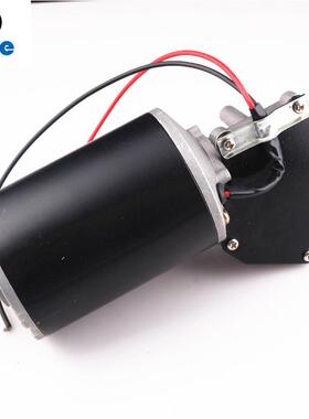 定制有刷蜗轮蜗达杆减直流速电机12V24v正UDT反转速马电动调电机