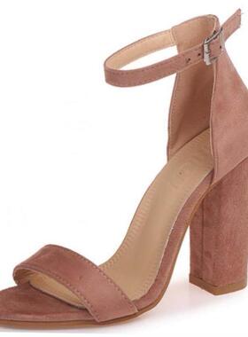Ladies heel sandals Women high heel shoes pump big size42 43