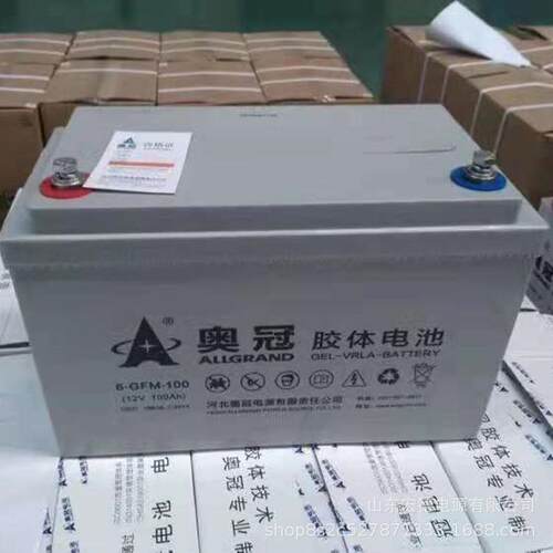 奥冠蓄电池12V250AH 胶体发电厂储能电池6-GFMJ-250 光伏太阳能