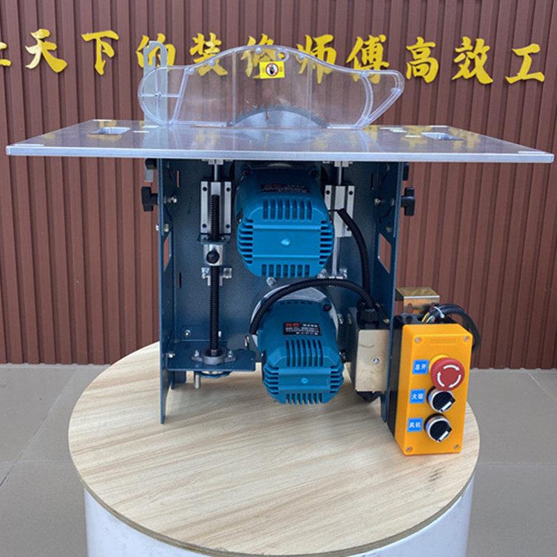 亮匠无尘单锯大功率精密倒装推台电锯木工装修工具无刷斜切台锯