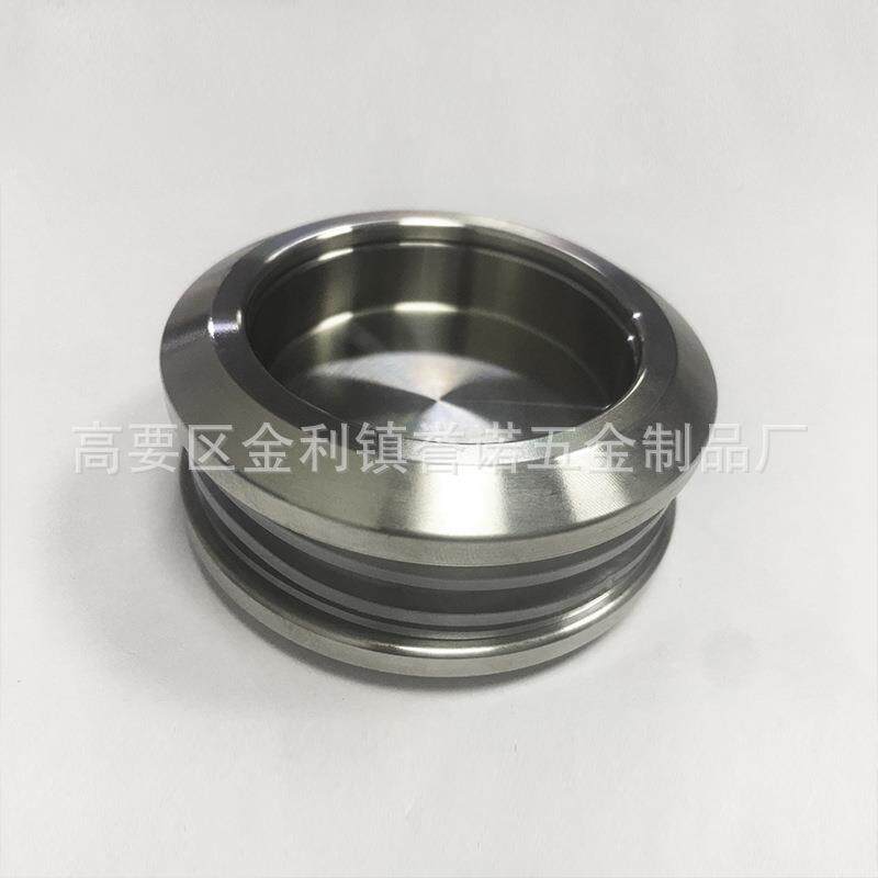 砂光浴室止摆器推拉门滑轮方管连接件移门五金配件卫生间隔断配件