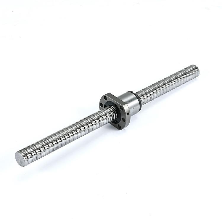 1510滚珠丝杆，SFS1610高速静音型滚珠螺杆标准图纸加工配支撑座