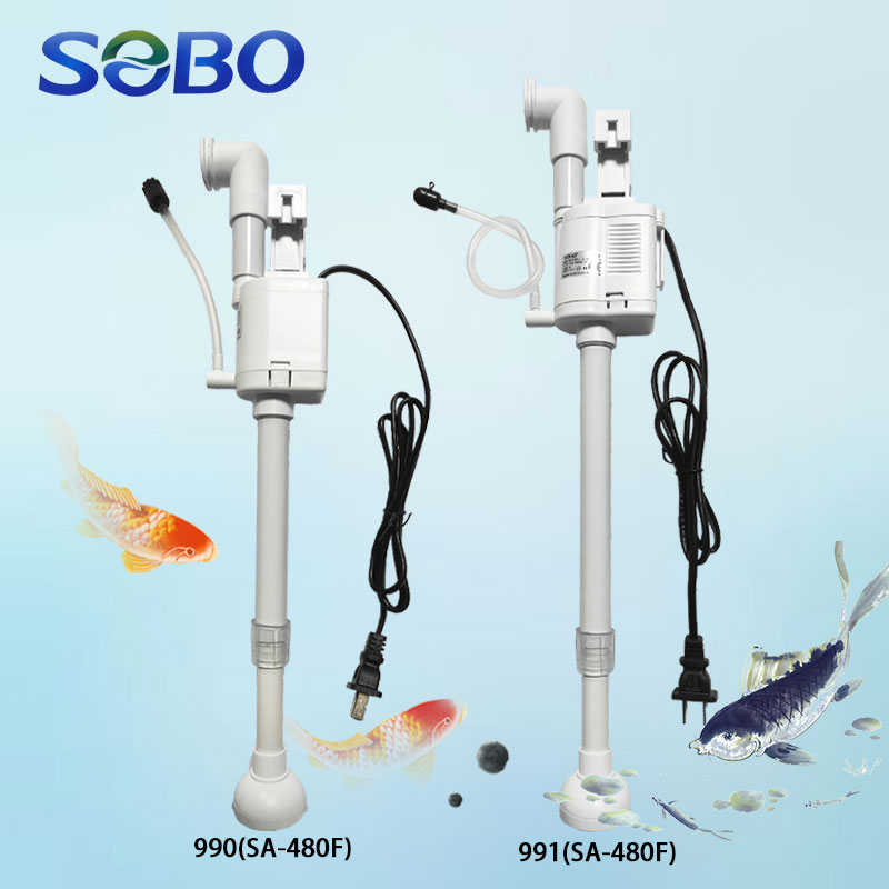 松宝 SA-480F/580F水族箱三合一鱼缸水泵990/991增氧泵循环潜水泵
