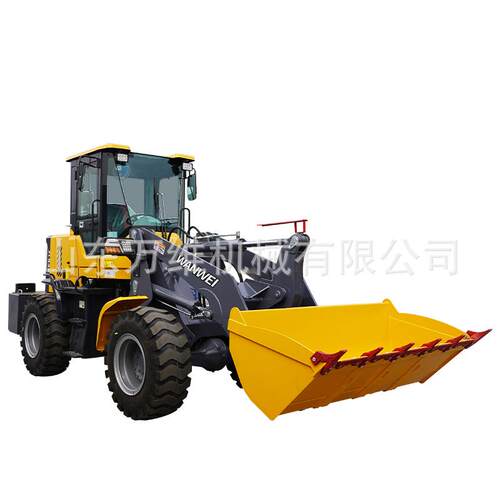 四驱柴油装载机建筑工地小型装载机装粮食铲车矮脚虎家用小铲车