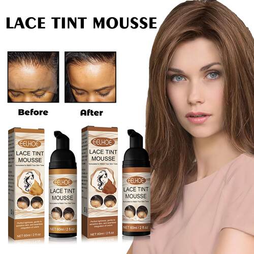 EELHOE Lace Wig Cap Hair Styling Mousse - A non-damaging, ea
