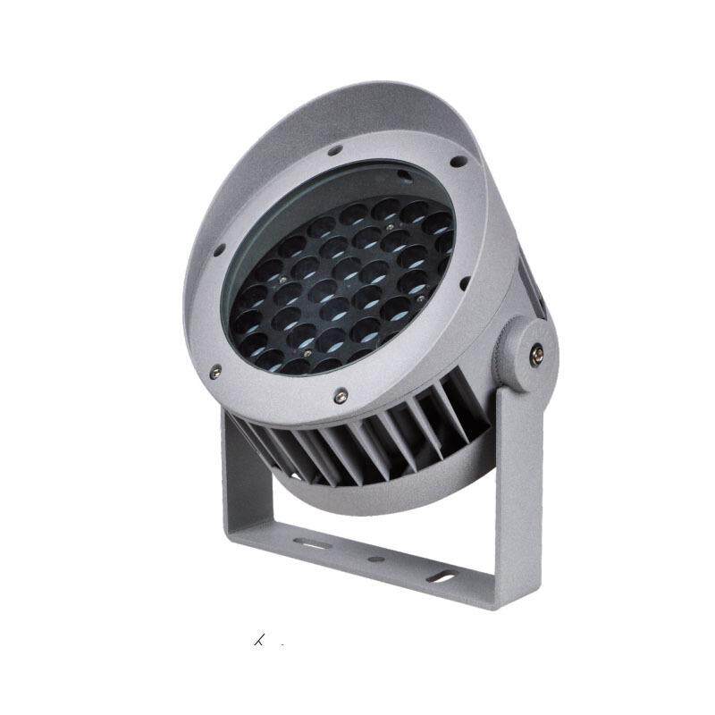 园林工程LED专用投光灯9W-100W防水景观园林草坪插地灯圆形投光灯