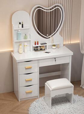 网红梳妆梳台妆台型出租屋简约小小户型化妆桌轻奢风简爱YWZ易公