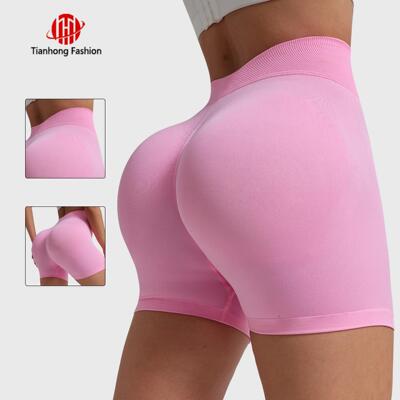 Shorts T high waisted yoga pants women's fitness running
