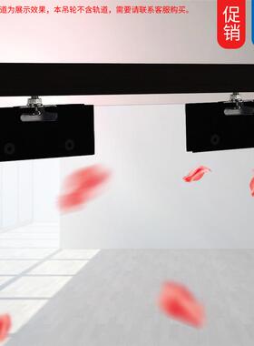 趟黑色吊轮滑CYC移门轮吊轮玻璃门吊轮移动轮推拉门浴轮室吊哑黑