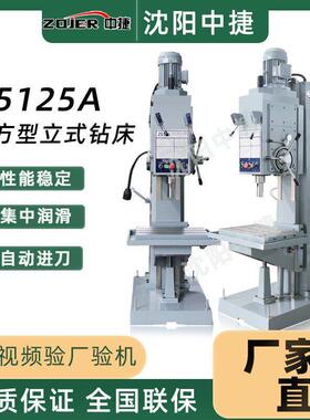 沈阳厂家直供Z5125A小型立式钻床 钻孔攻丝两用机床质量保证