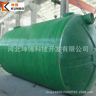1-1000立方玻璃钢化粪池 缠绕手糊工艺化粪池 玻璃钢隔油池