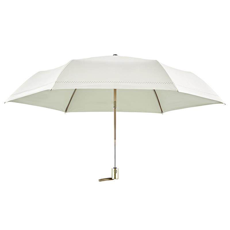 高档海螺自动伞雨伞女晴雨两用太阳伞线防全晒防外小巧便携遮紫阳