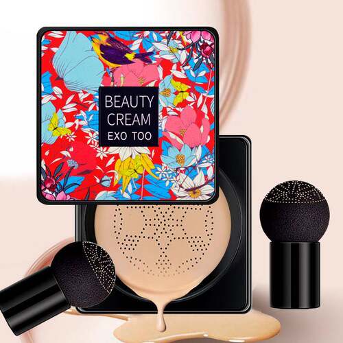 卡卡西 网红小蘑菇头气垫bb霜粉底液化妆品蘑菇气垫cc霜