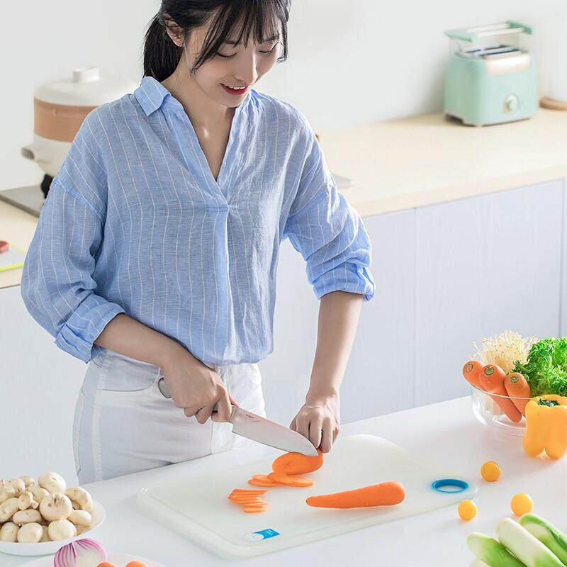 茶花砧板欧铂兹银离子抗菌砧板切菜板厨房案板水果塑料宿舍砧板