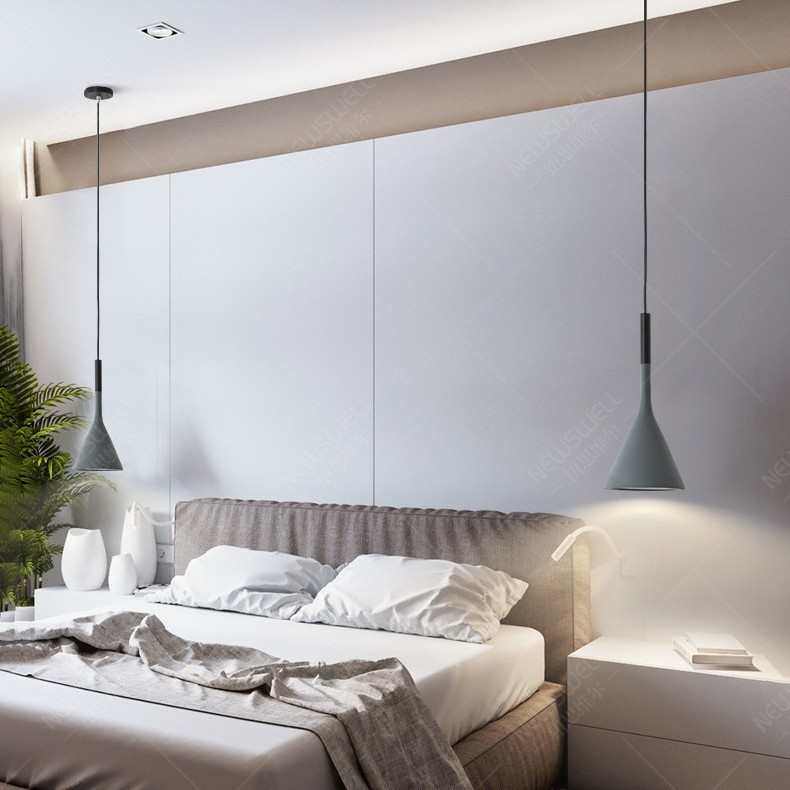 极简主卧床头吊灯现代简约网红轻奢风床头柜吊线灯北欧卧室小吊灯,家装灯饰光源,客厅吊灯,淘宝优惠券,粉丝福利购,淘宝优惠卷