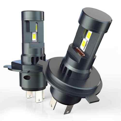 直插式LED大灯汽车LED一体式车灯H4/H7/H11/9005无损安装改装大灯