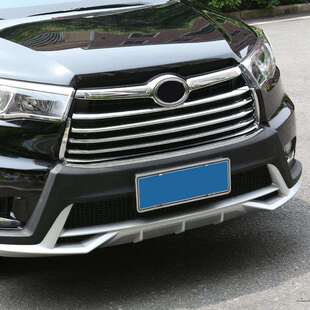 机盖饰条 专用于2015 2021款 汉兰达中网饰条 格栅饰条ABS电镀改装