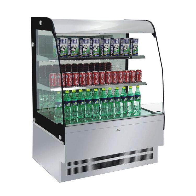 饮料冷藏冰箱 1米圆弧 冷藏展示柜 蛋糕柜 甜品饮料啤酒展示柜